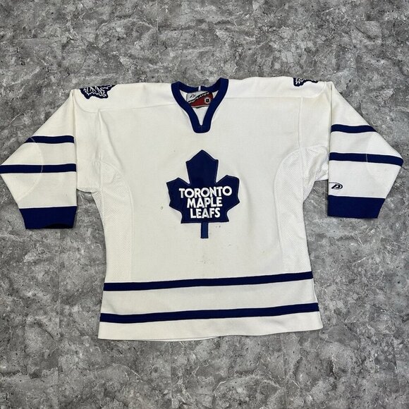 Vintage Pro Player NHL Toronto Maple Leafs Sewn Jersey Size Large ( READ ) - Picture 1 of 9